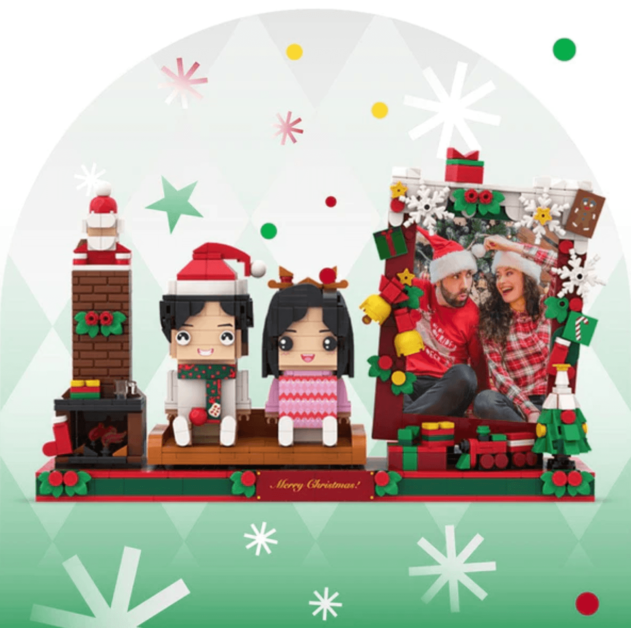 Christmas Custom Brick Figures